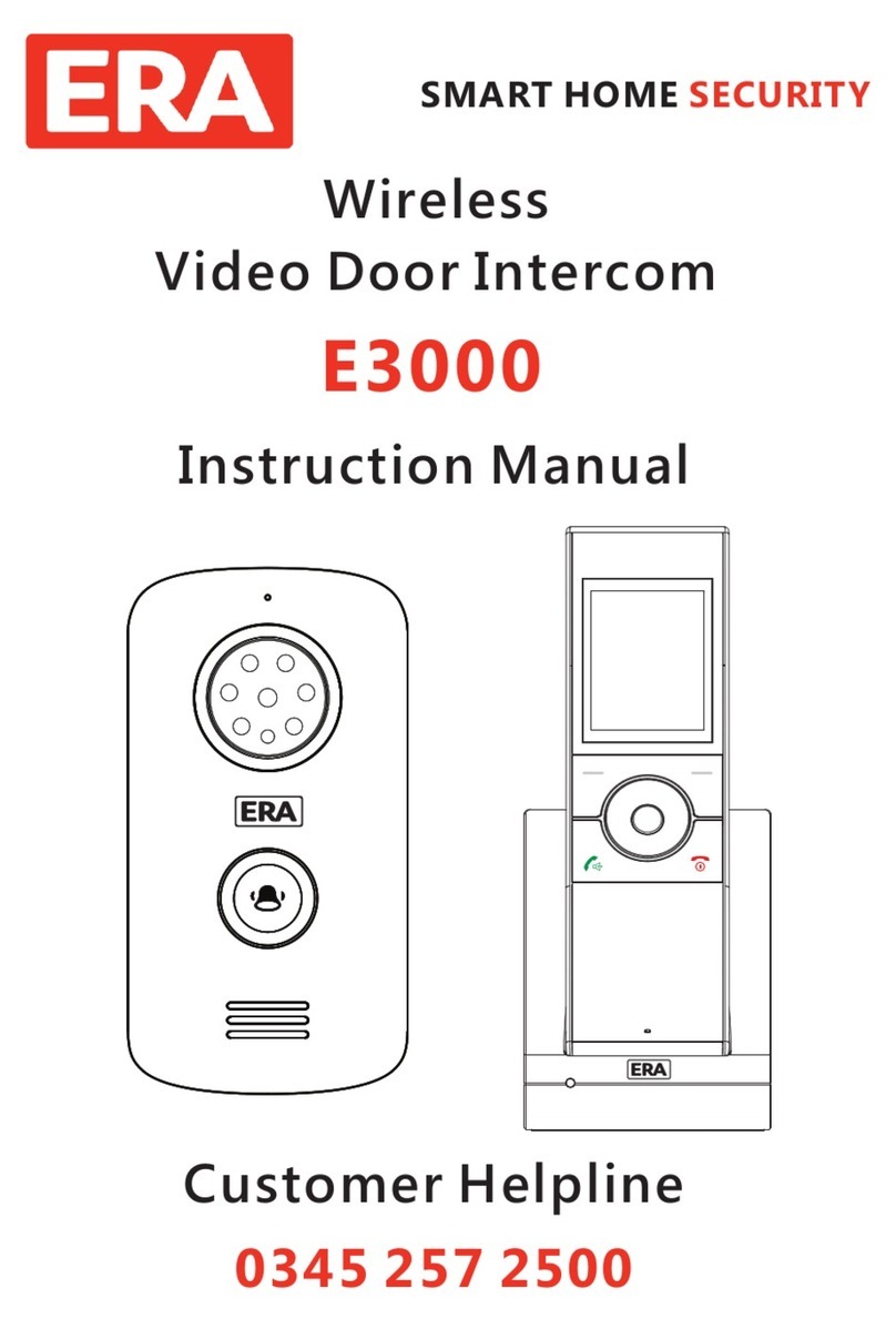 ERA EASYHOME E3000 instruction manual