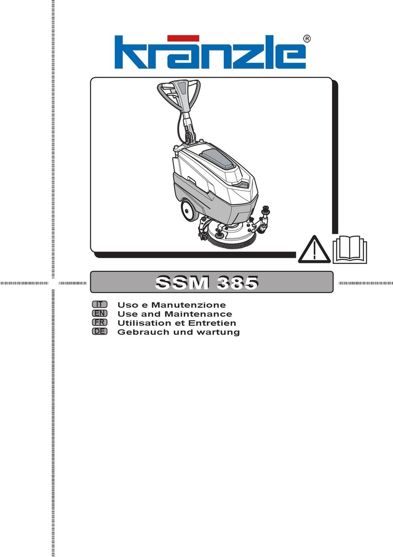 Kränzle SSM 385 Series Use and maintenance