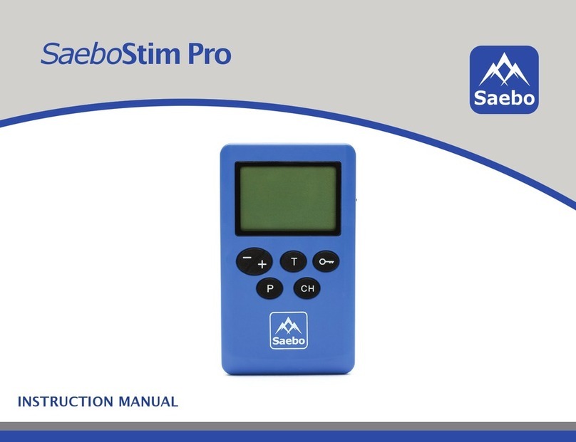 Saebo SaeboStim Pro instruction manual