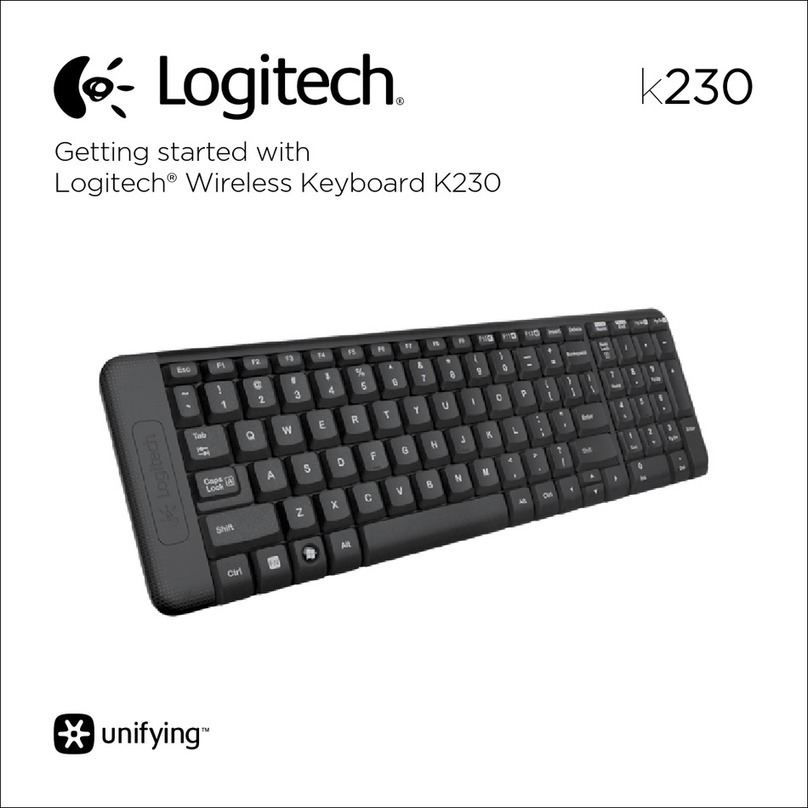 Logitech k230 Getting started