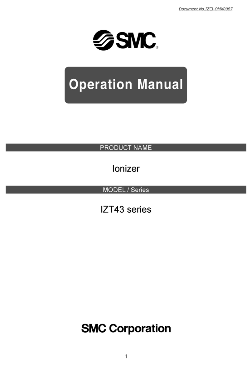 SMC Networks IZT43 Series Operation manual