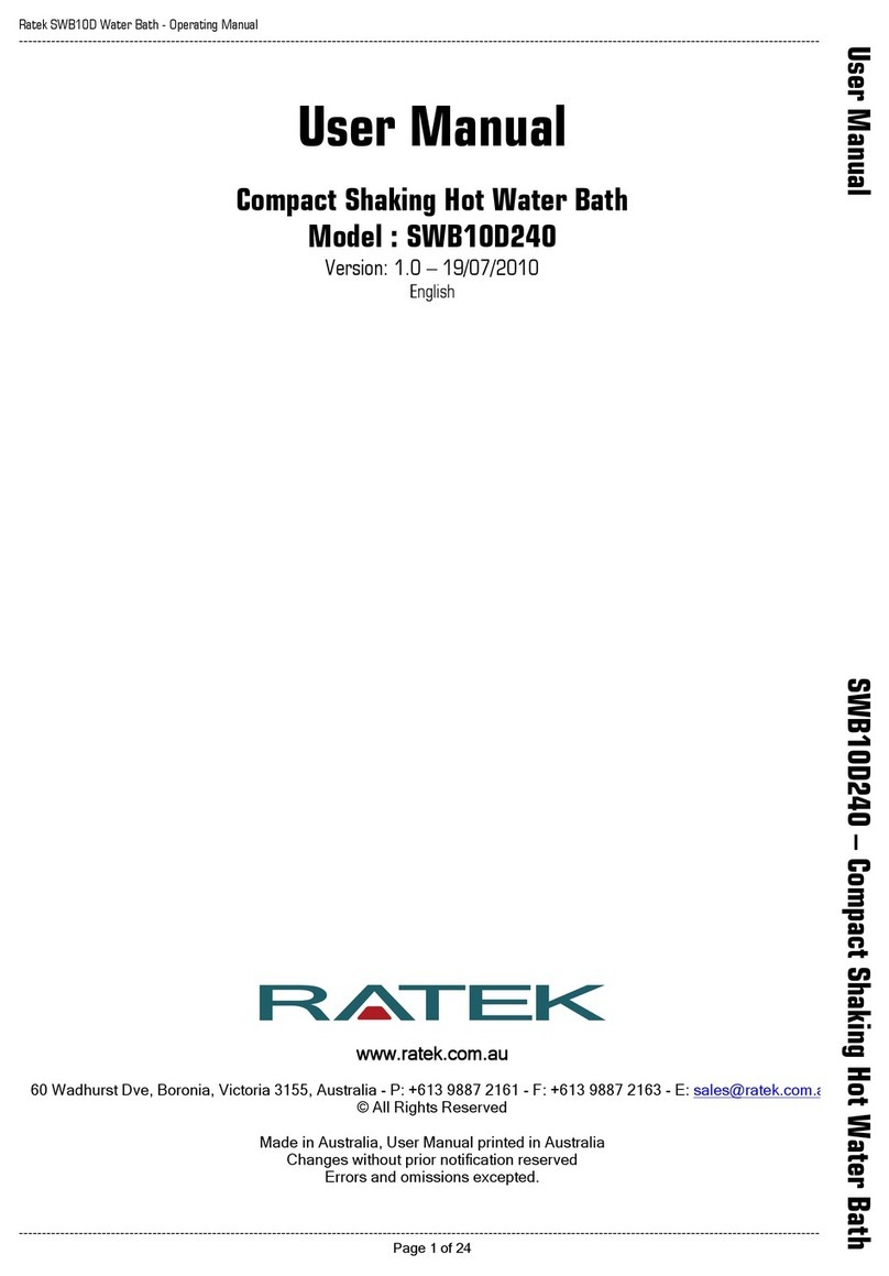 Ratek SWB10D240 User manual