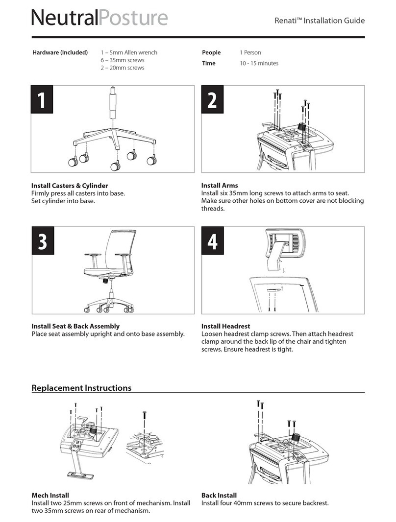 Neutral Posture Renati installation guide