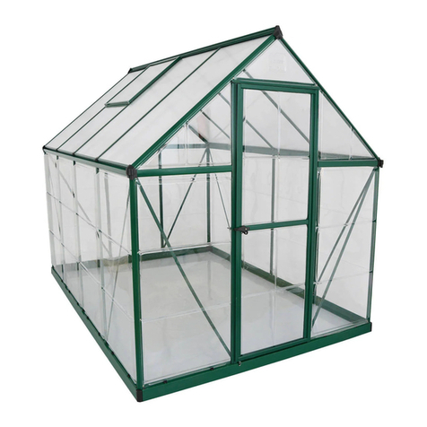 Palram Harmony 6x8 Assembly instructions