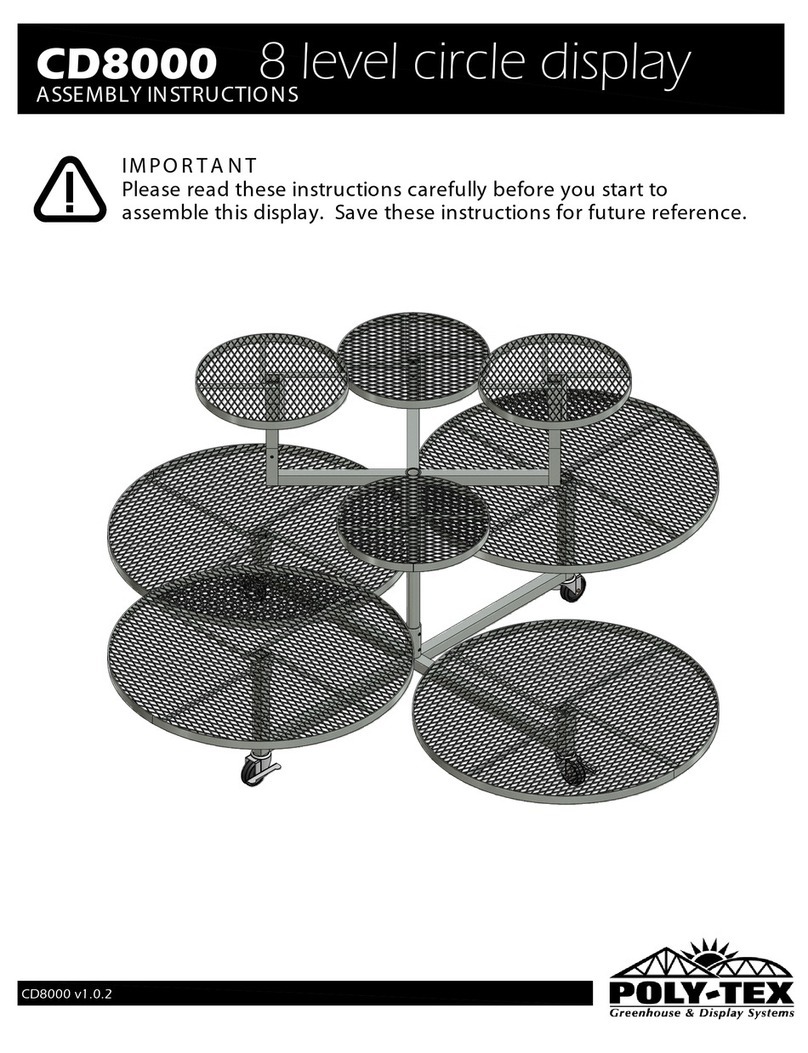Poly-Tex CD8000 User manual Poly-Tex CD8000 User manual
