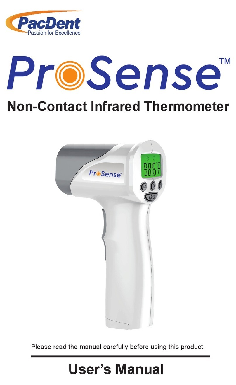 Pac-Dent ProSense user manual