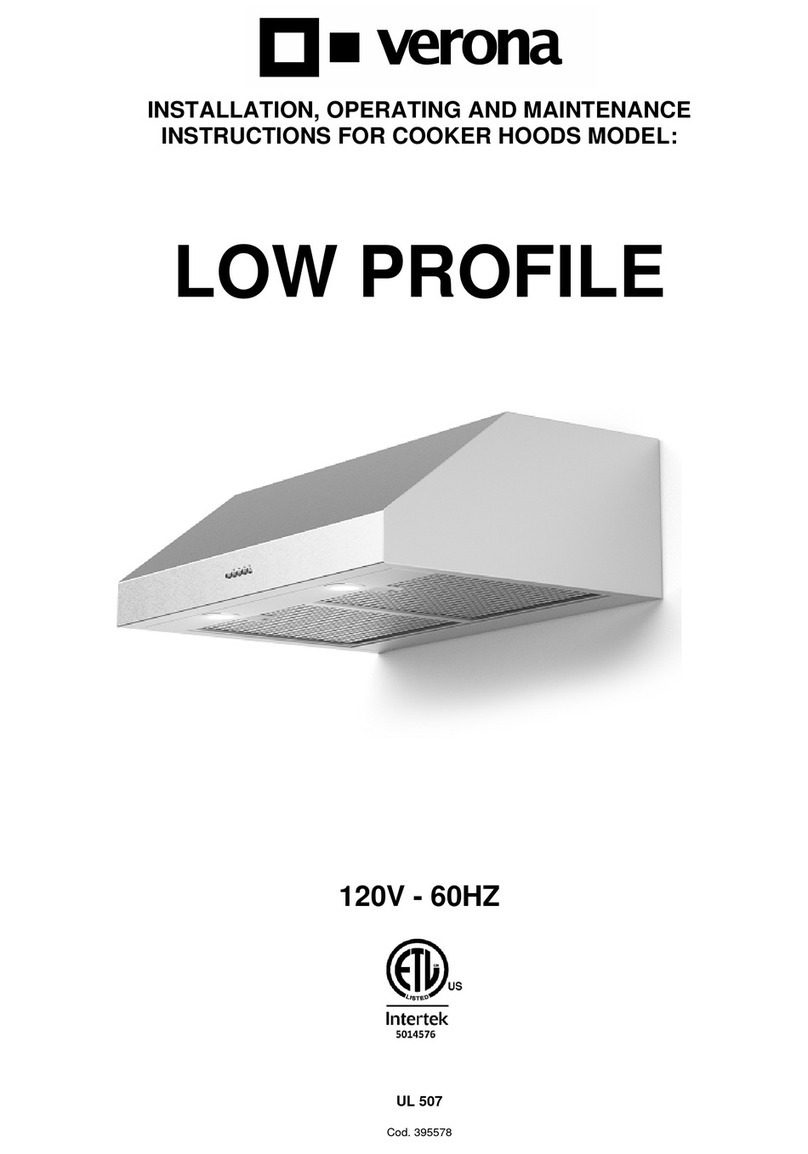 Verona LOW PROFILE Assembly instructions