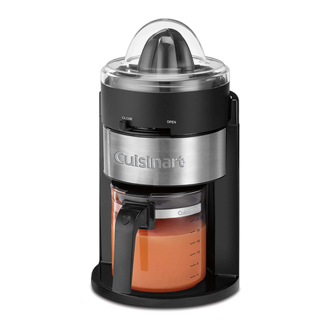 Cuisinart CCJ-900C Series Instruction/recipe booklet
