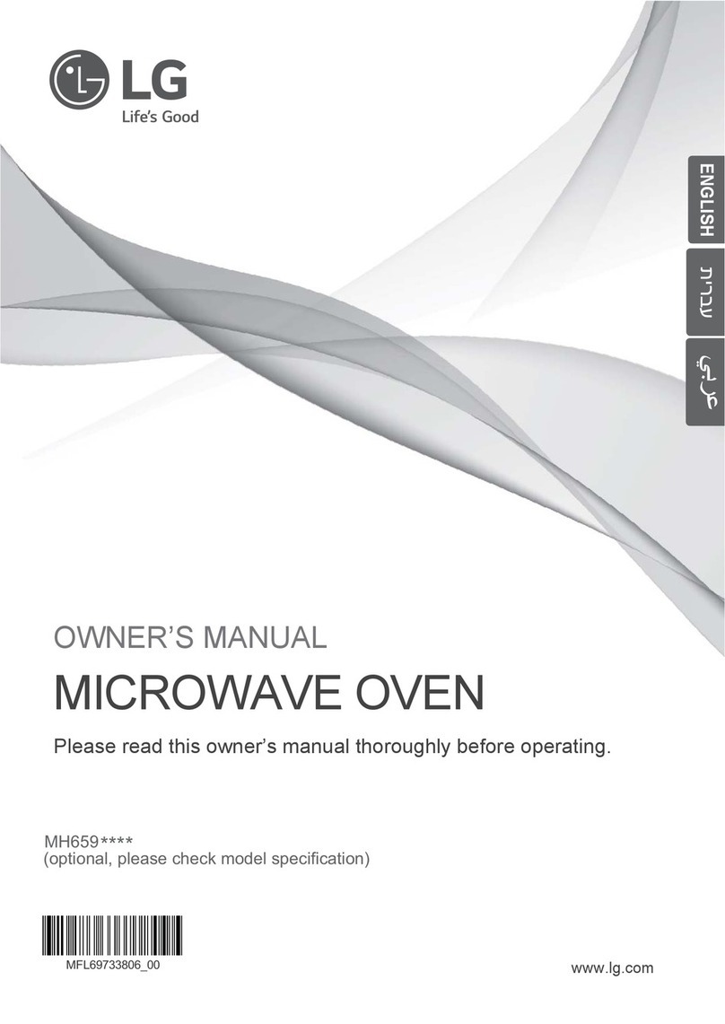 LG MH659 series User manual