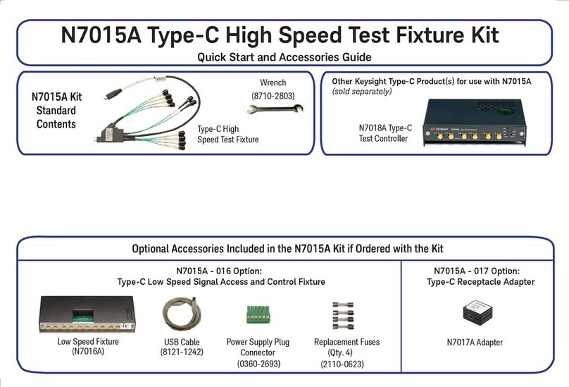Keysight Technologies N7015A User manual