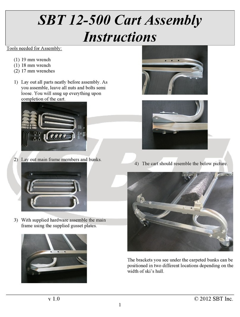 SBT 12-500 Assembly instructions