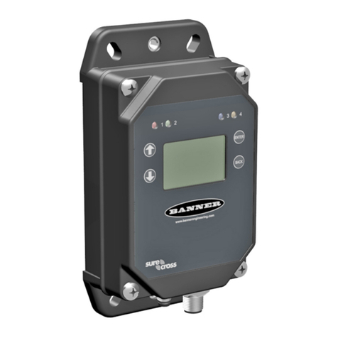 Banner Sure Cross DXM1200-Bx User manual