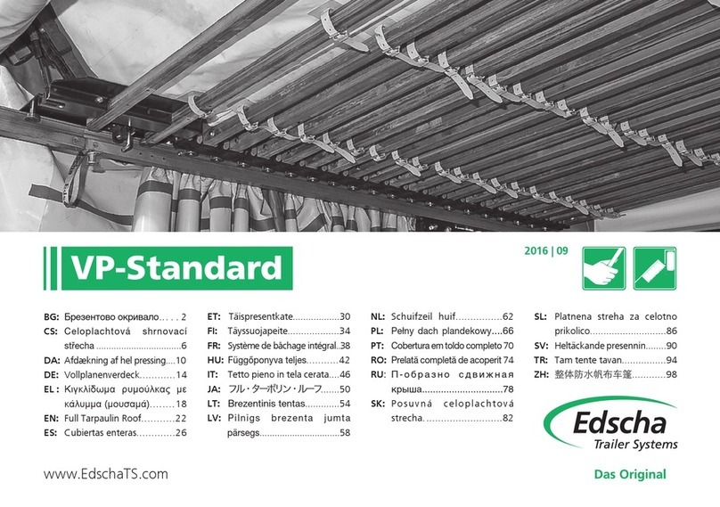 Edscha Trailer Systems VP-Standard User manual
