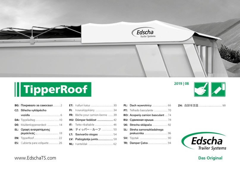 Edscha Trailer Systems TipperRoof quick guide