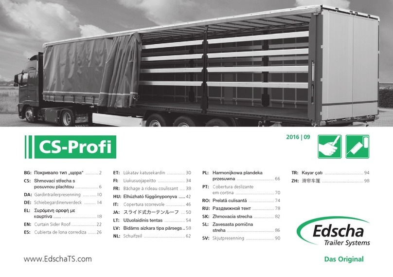 Edscha Trailer Systems CS-Profi User manual