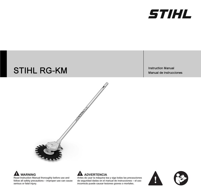 Stihl RG-KM User manual
