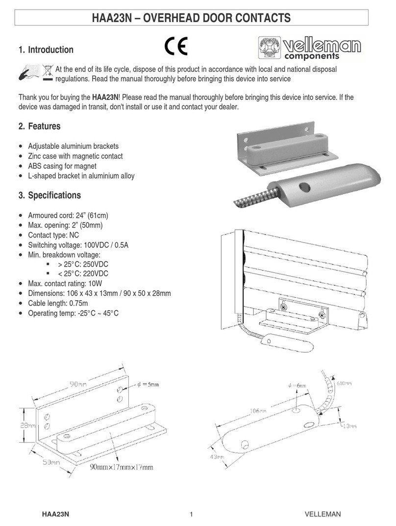 Velleman HAA23N User manual