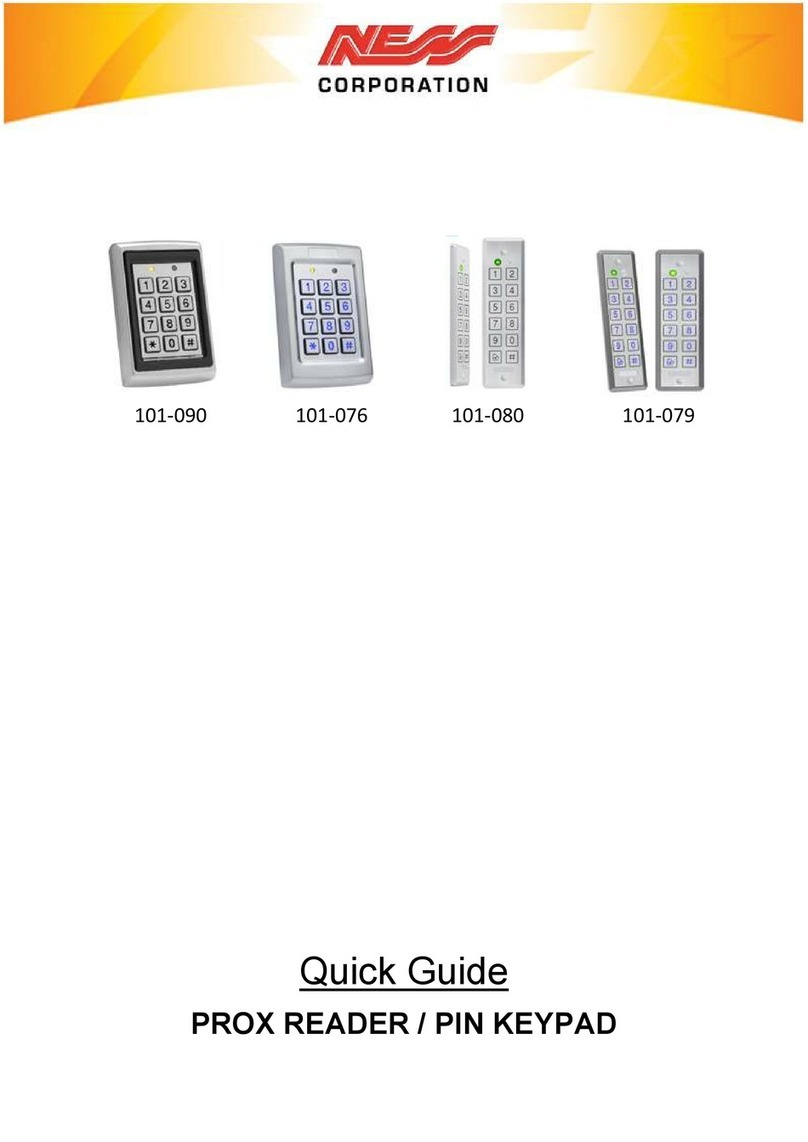 Ness 101-090 quick guide