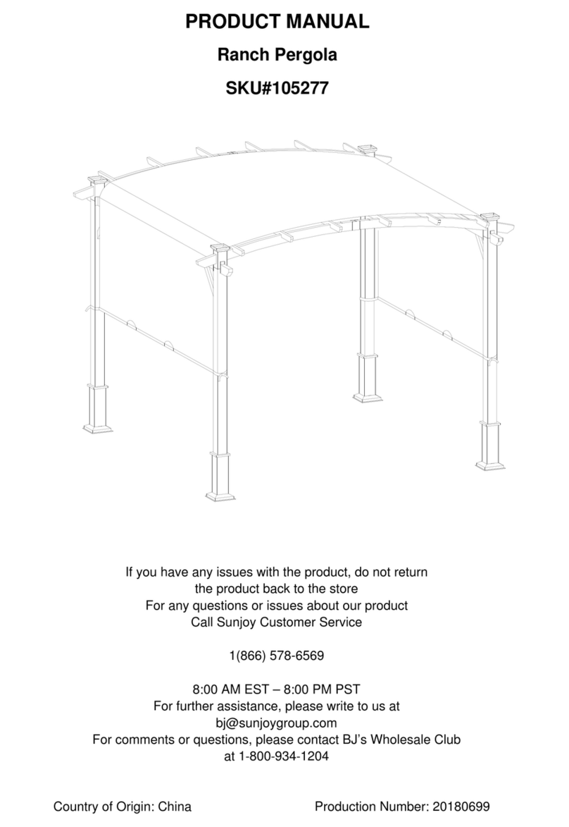 Sunjoy 105277 product manual