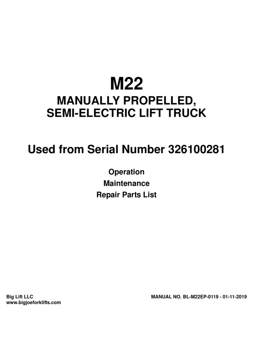 Big Joe M22 Use and care manual Big Joe M22 Use and care manual