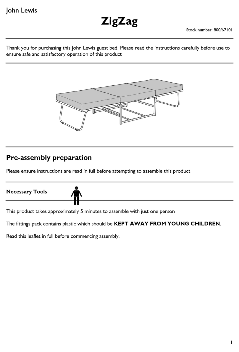 John Lewis ZigZag Assembly instruction John Lewis ZigZag Assembly instruction