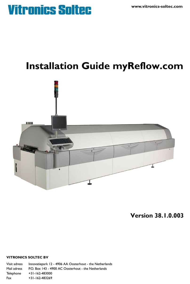 Vitronics Soltec MR620A installation guide