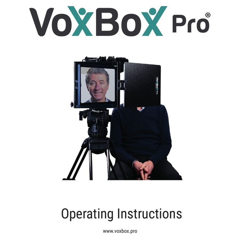 PrimeLight VoxBox Pro operating instructions
