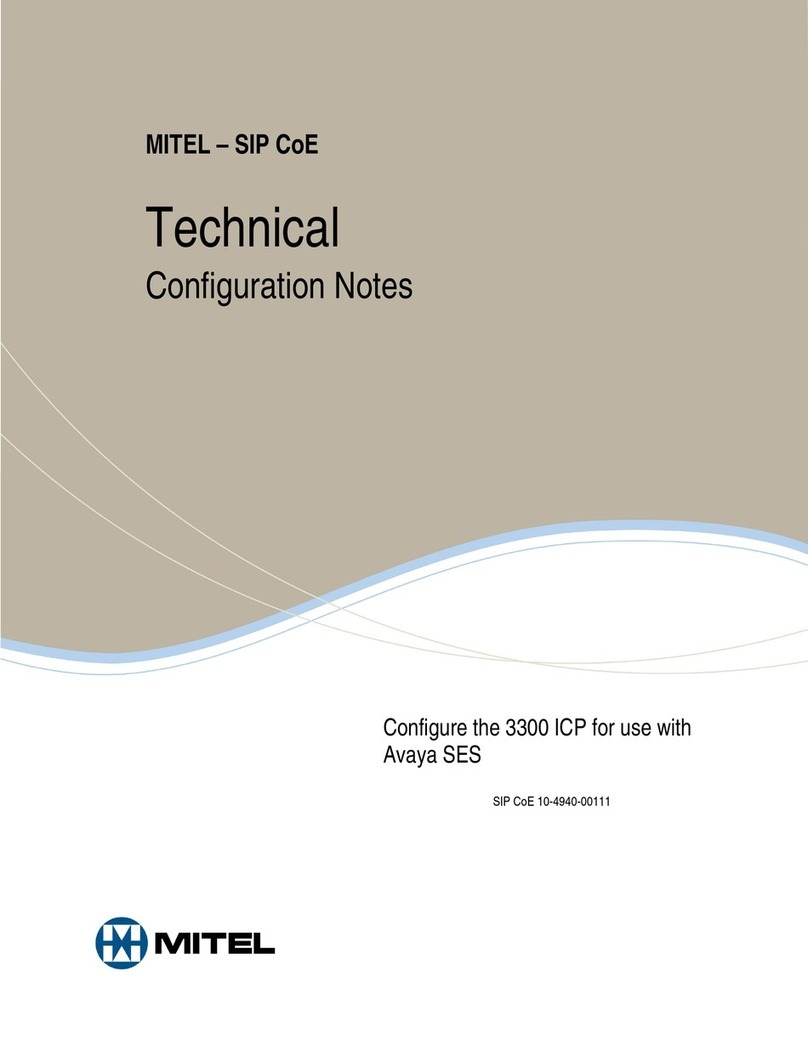 Mitel Navigator 3300 ICP Quick start guide