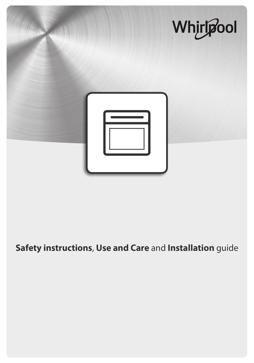 Whirlpool WHW7OM44BS1H Safety instructions, Use and Care and Installation guide