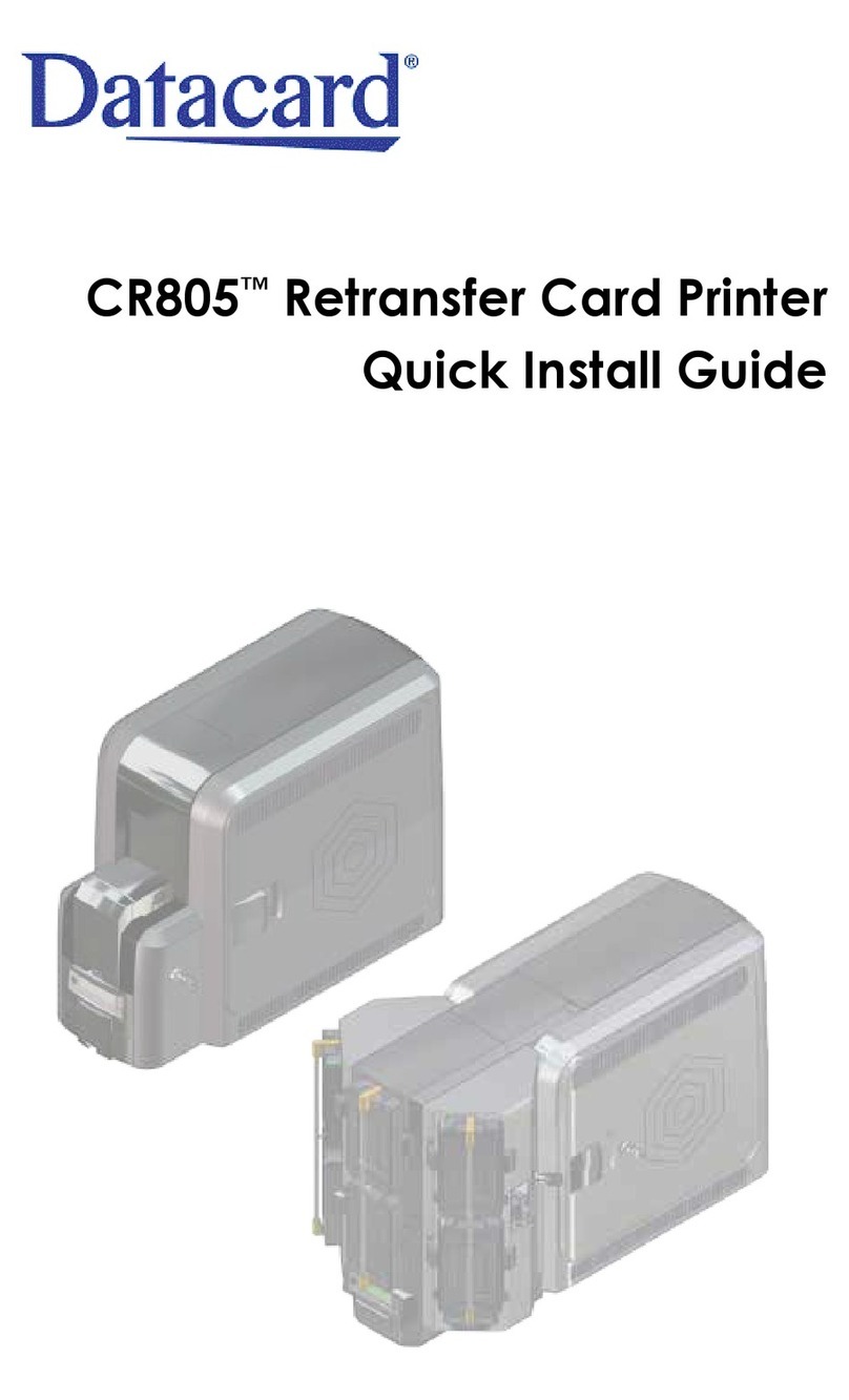 DataCard CR805 User manual DataCard CR805 User manual