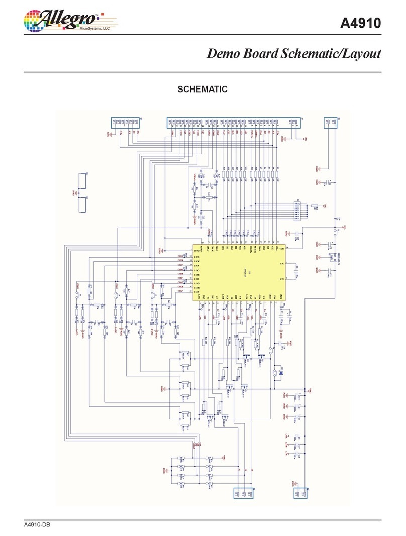 Allegro MicroSystems A4910 Quick start guide Allegro MicroSystems A4910 Quick start guide