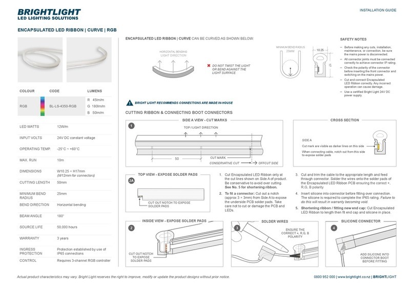 BRIGHTLIGHT BL-LS-4350-RGB User manual