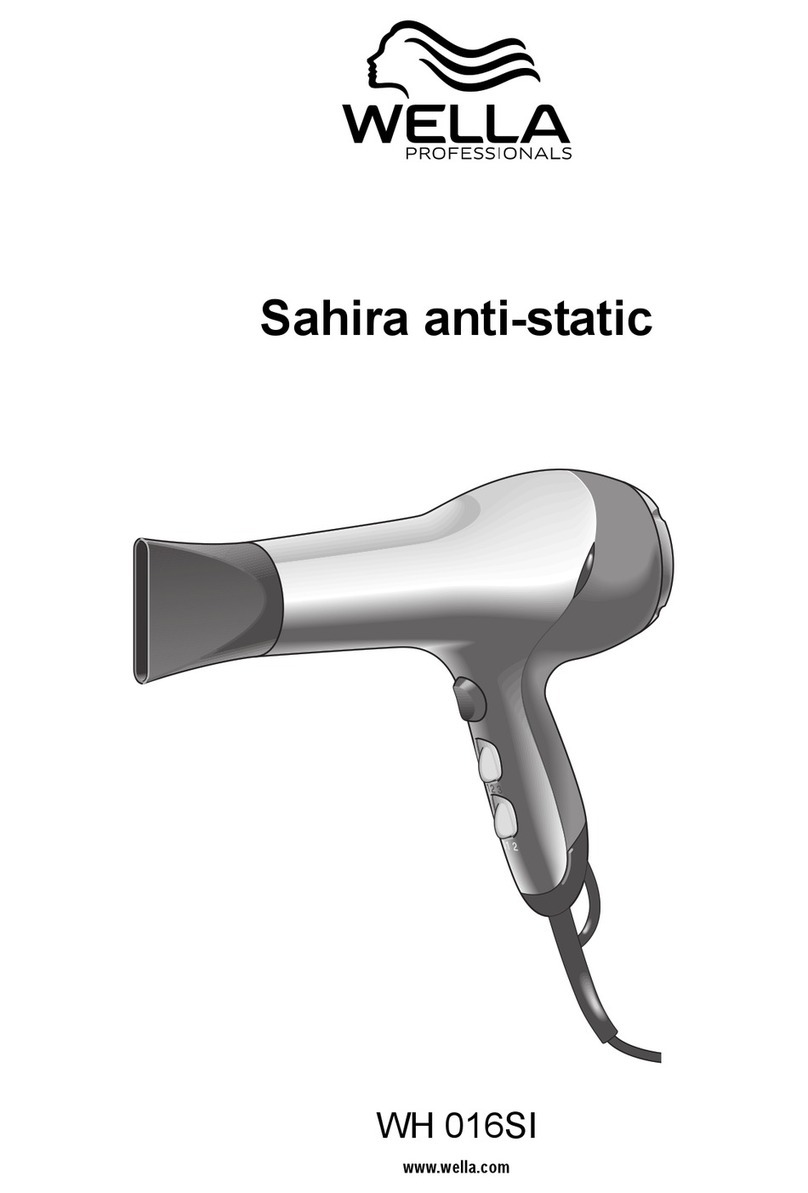 Wella Professionals Sahira anti-static manual