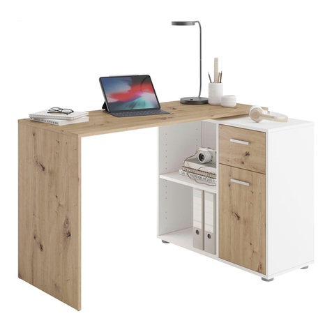 FMD Furniture ALBRECHT 360-001 Assembly instructions