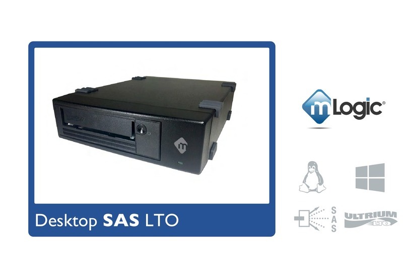 mLogic Desktop SAS LTO Series manual