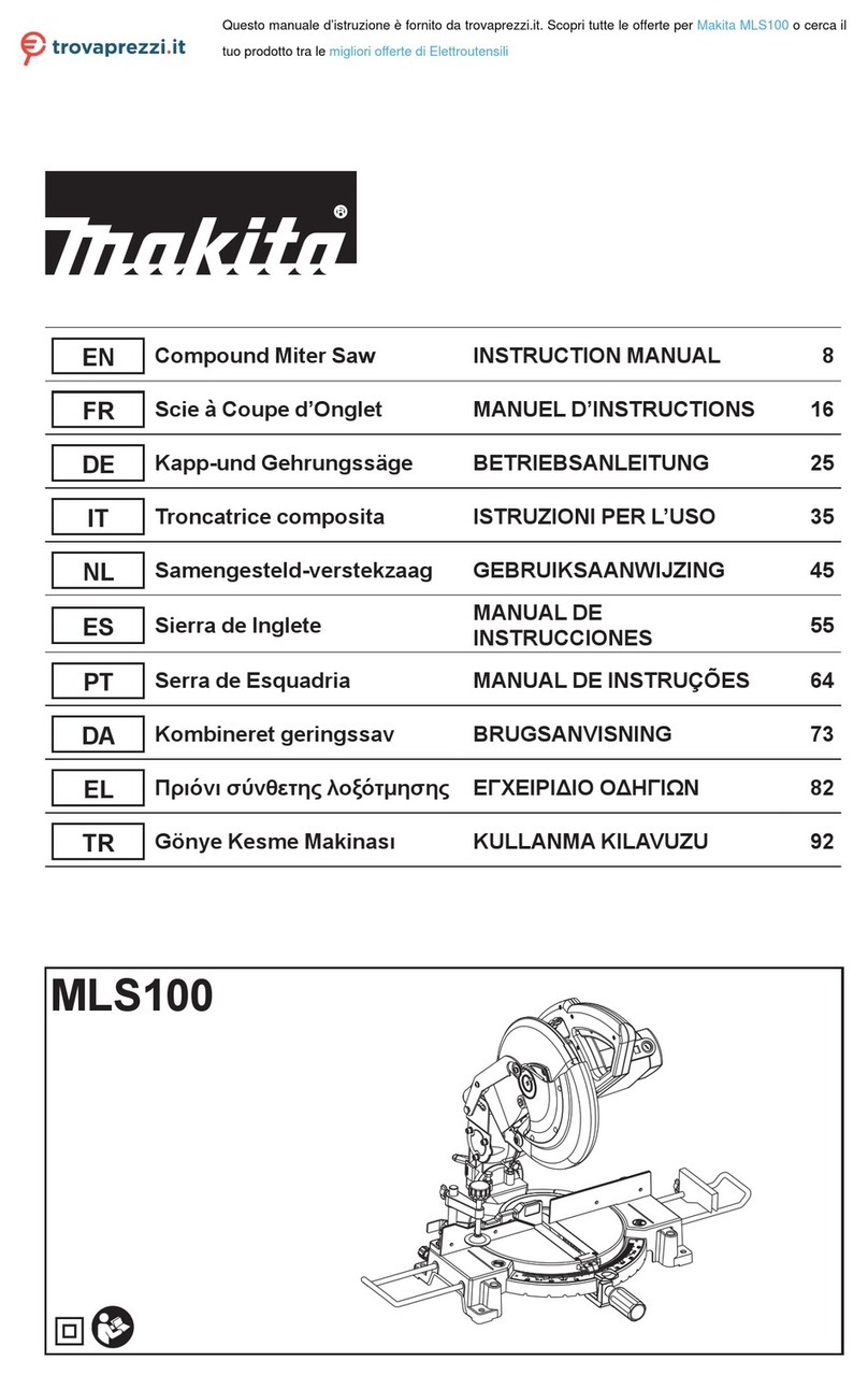 Makita MLS100 instruction manual