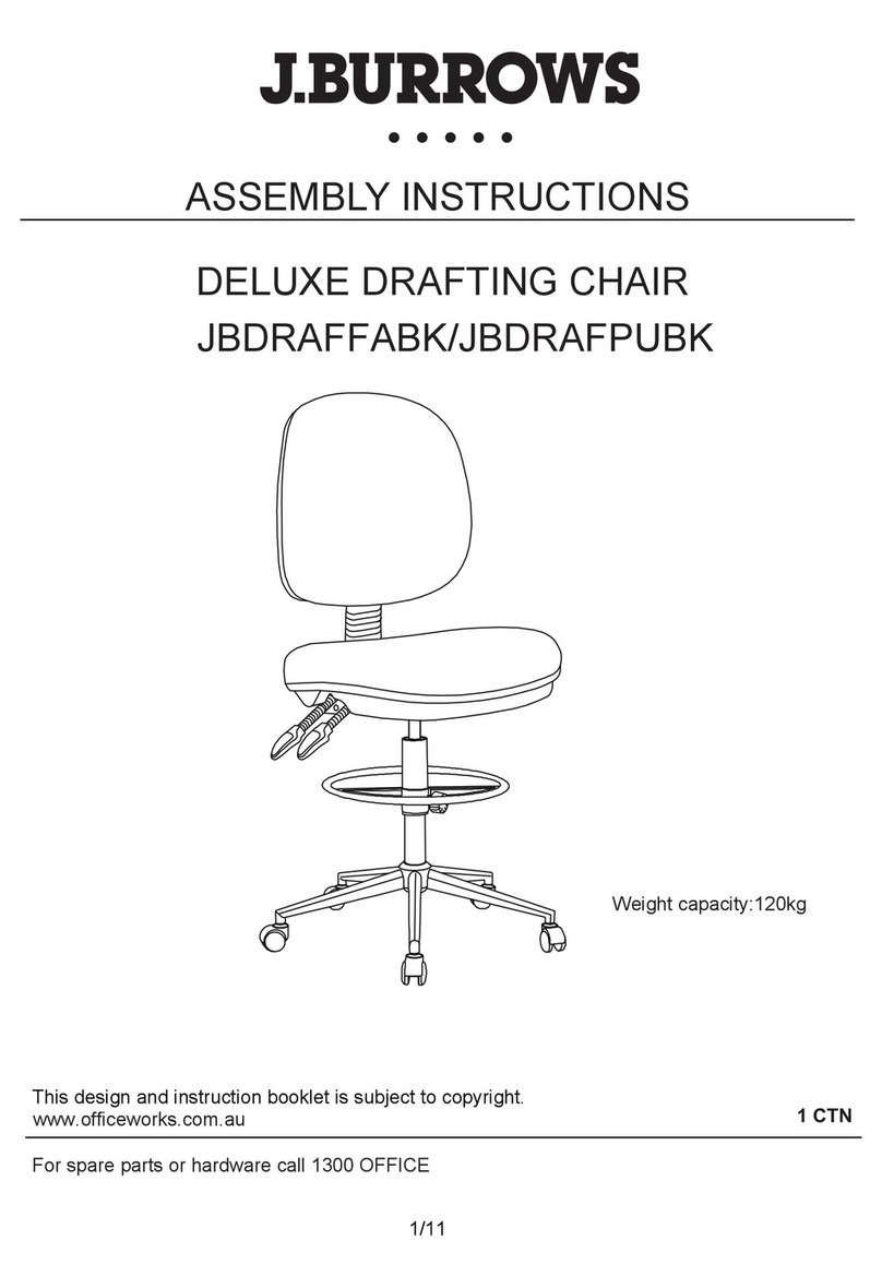 J.Burrows JBDRAFFABK Assembly instructions