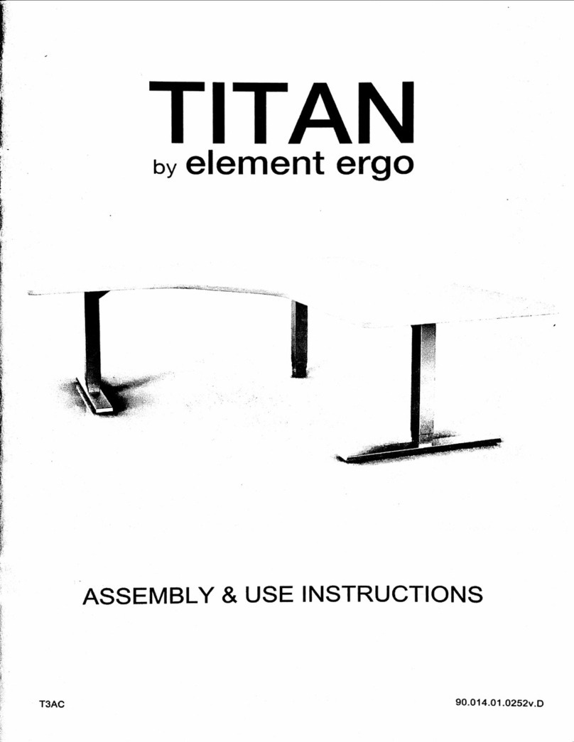 element ergo TITAN t33m Quick setup guide