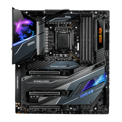 MSI MEG Z490 UNIFY quick start