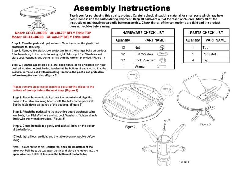 Intercon CO-TA-I4870B Assembly instructions