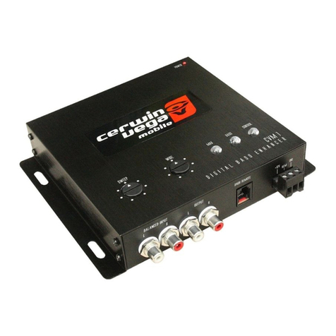 Cerwin-Vega Vega Series user manual
