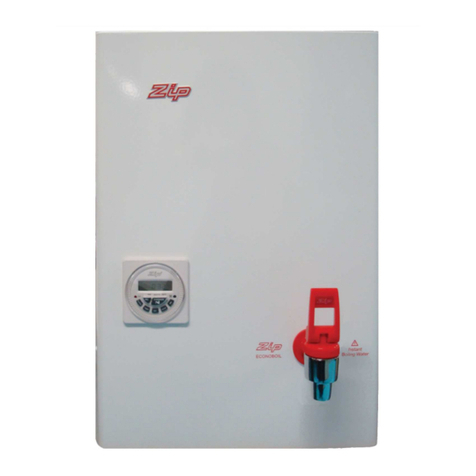 Zip Econoboil EB003 Installation and operating instructions