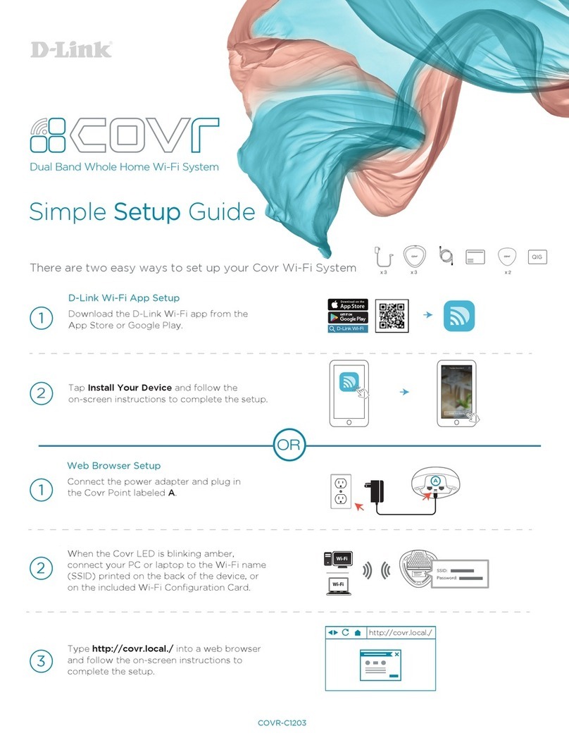 D-Link Covr User manual D-Link Covr User manual