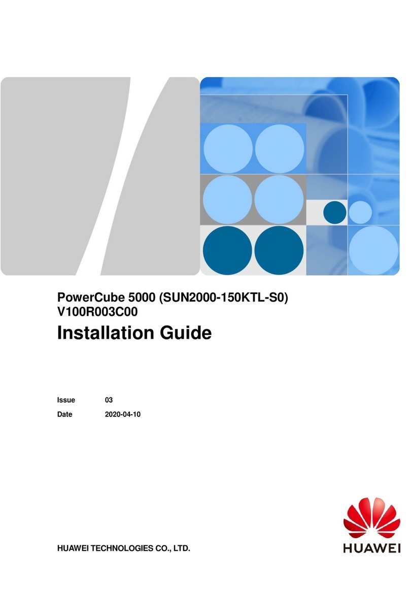 Huawei PowerCube 5000 installation guide