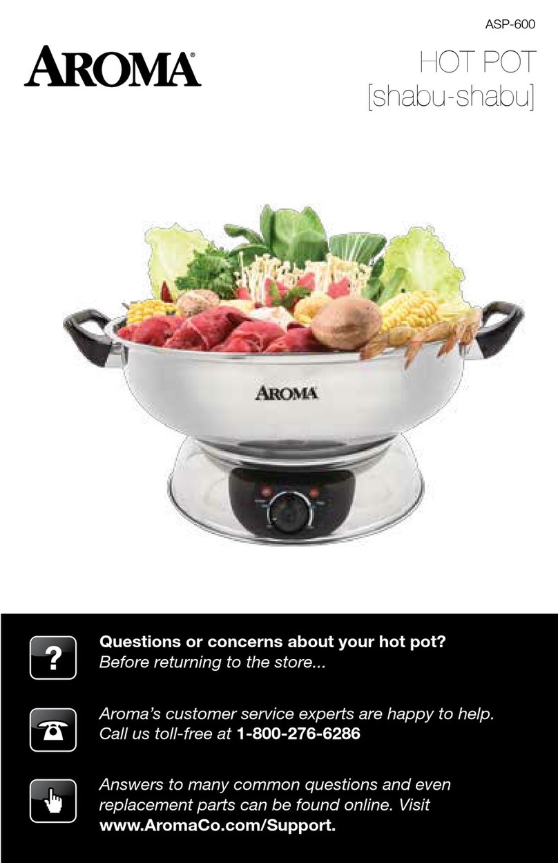 Aroma ASP-600 manual