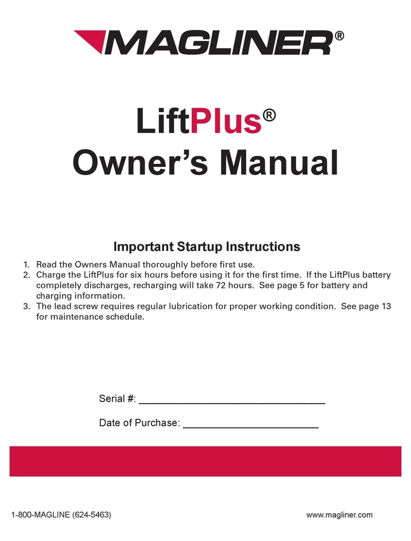 Magliner LiftPlus owner's manual