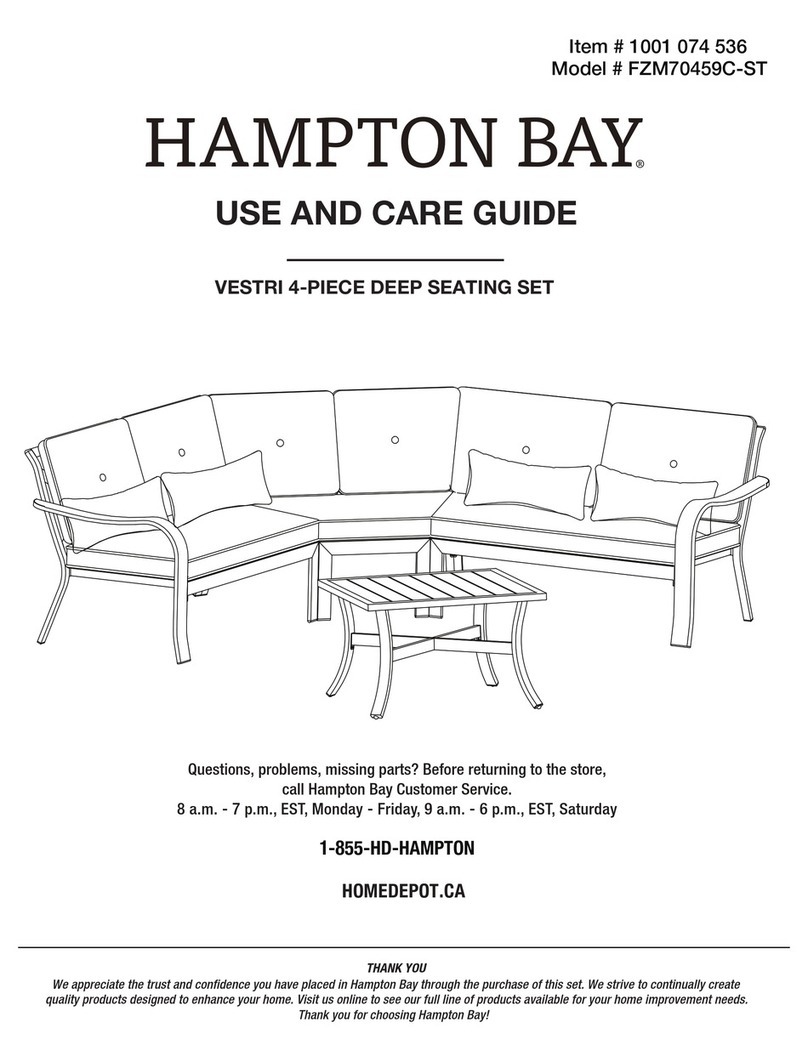 HAMPTON BAY FZM70459C-ST Use and care guide HAMPTON BAY FZM70459C-ST Use and care guide