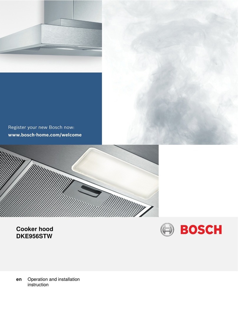 Bosch DKE956STW User manual