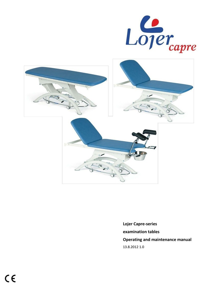 Lojer Capre E Series Operating instructions