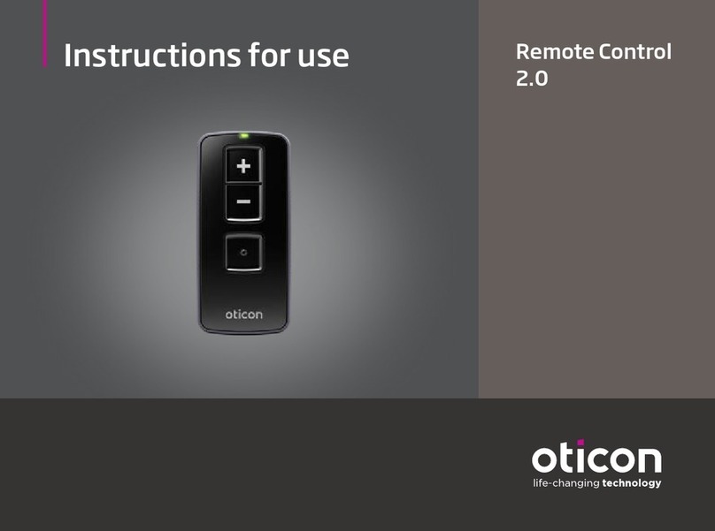 oticon RC-2A Instructions for use